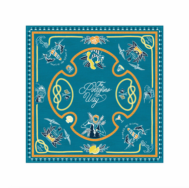 SILK & COTTON FOULARD